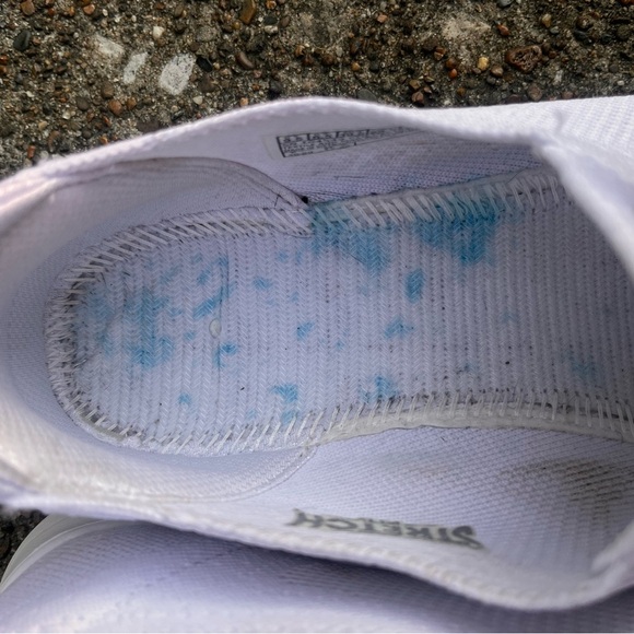 Skechers Women's Classic White Sneakers - Picture 6 of 7